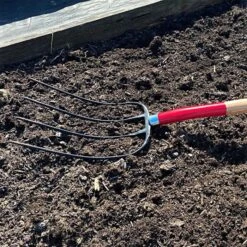 Razor-Back Forged 4-Tine Manure Fork -Garden Tools 0445 2