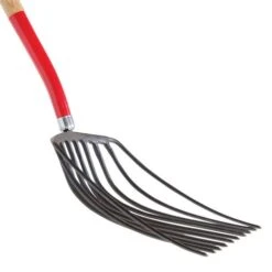 10-Tine Razor-Back® Forged Steel Scoop Fork, 30-inch D-Grip Handle -Garden Tools 1427f 2 1