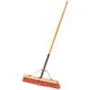 Leonard Fine-Bristle Push Broom, 24-Inch Wide Block
