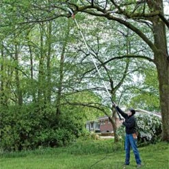 Leonard 4-Section Aluminum Telescopic Pole Saw With 16-Inch Blade -Garden Tools 18tps live vert2