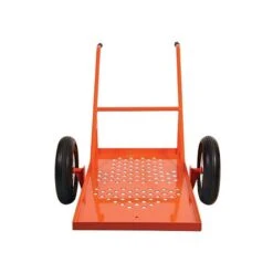 Leonard Flatbed 2-Wheel Nursery Cart, 2ft X 4ft Low Deck, 850 Lb Capacity -Garden Tools 2448lw 3