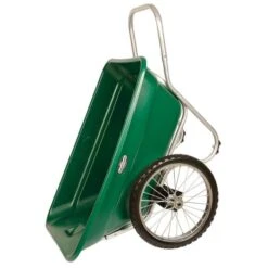 Muller's Original Smart Cart, Green 7 Cu. Ft. Tray With 20" Spoke Wheels -Garden Tools 37gb 2