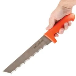 Leonard Wavy Edge Stainless Steel Cut-All Knife, 8-Inch Blade -Garden Tools 4041t 2