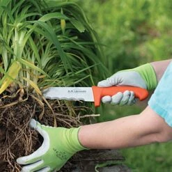 Leonard Wavy Edge Stainless Steel Cut All Knife, 13-Inch Blade -Garden Tools 4042t 2