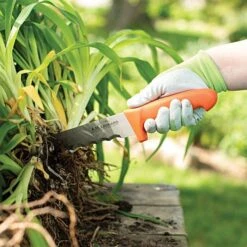 Leonard Wavy Edge Stainless Steel Cut All Knife, 13-Inch Blade -Garden Tools 4042t 3