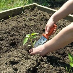 Leonard Classic Soil Knife And Sheath Combo 6 Leonard Classic Soil Knife And Sheath Combo -Garden Tools 4750com 2 1