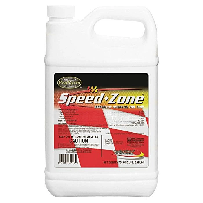 Speed ZonePost-Emergent Broadleaf Herbicide For Turf, 1 Gallon 1 Speed ZonePost-Emergent Broadleaf Herbicide For Turf, 1 Gallon