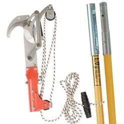 Leonard Pole Pruner Kit With Yellow Fiberglass Poles, Saw Not Included