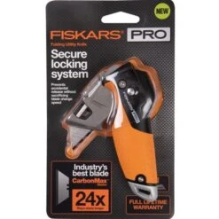 Fiskars Pro Folding Utility Knife -Garden Tools 770030 3