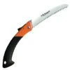 Tri-Edge Folding Pruning Saw By A.M. Leonard, 7in Curved Replaceable Blade, Lifetime Warranty