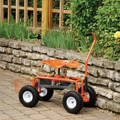 Leonard Garden Scoot With Flat Free Tires 10 Leonard Garden Scoot With Flat Free Tires -Garden Tools ags2 13