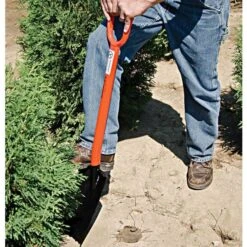 Steel Nursery Spade By A.M. Leonard, 13in Blade X 27in Length, Lifetime Warranty -Garden Tools am12 5