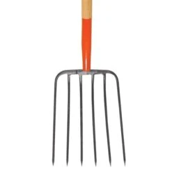 Leonard 6 Tine Forged Steel Manure Forks -Garden Tools amf6 1