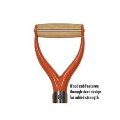 Leonard Classic Full Strap Spade With D Grip Handle And Rubber Foot Pad -Garden Tools amp13 3