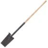 Leonard Classic Full Strap Spade With Straight Handle And Rubber Foot Pad