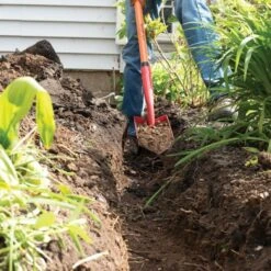 Leonard Trenching Shovel With 4-Inch Wide Blade 17 Leonard Trenching Shovel With 4-Inch Wide Blade -Garden Tools ats4 8