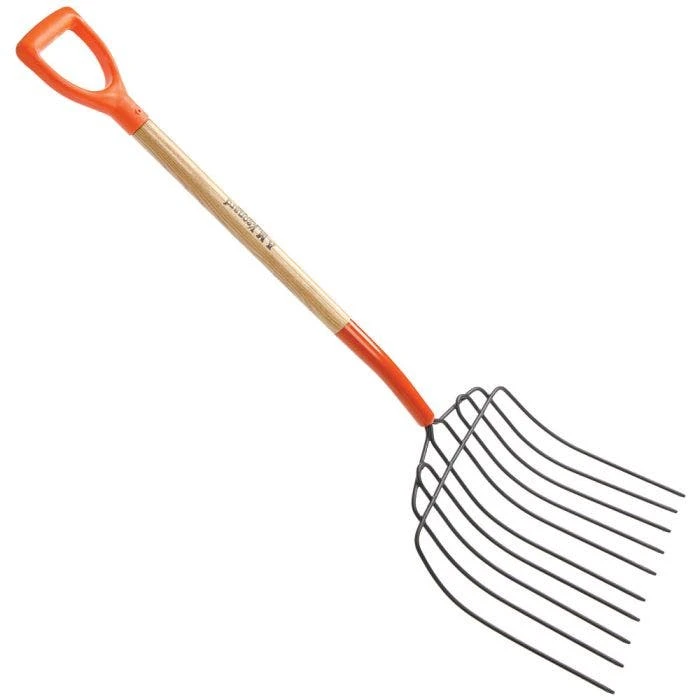 Leonard 10-Tine Ensilage Fork With Poly D-Grip 1 Leonard 10-Tine Ensilage Fork With Poly D-Grip