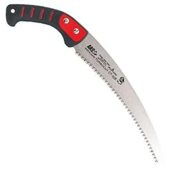 ARS Professional Pruning Saw, 13-inch Even Toothing Curved Blade, With Scabbard