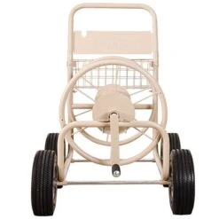 Hose Reel Wagon By A.M. Leonard, 4 Wheel Flat Free Tires, 300ft Hose Capacity, Lifetime Warranty 8 Hose Reel Wagon By A.M. Leonard, 4 Wheel Flat Free Tires, 300ft Hose Capacity, Lifetime Warranty -Garden Tools fhw300 3