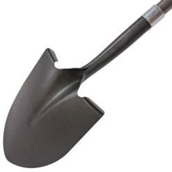 Leonard Contractor-Grade Shovel, Round Point With Fiberglass Handle -Garden Tools frp260 3