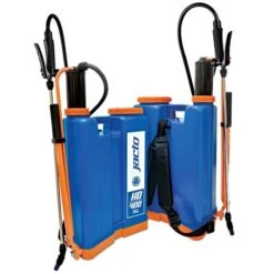 Jacto 4 Gallon Backpack Sprayer With Poly Piston Pump, Blue -Garden Tools hd400bl 2