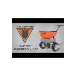 Leonard 70-Pound Broadcast Spreader With Deflector -Garden Tools hqdefault 20