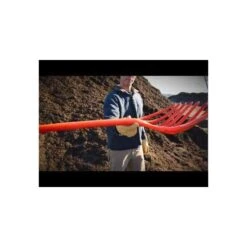 Leonard 8-Tine All-Poly Scoop Fork With 30-inch D-Grip Handle -Garden Tools hqdefault 6 10