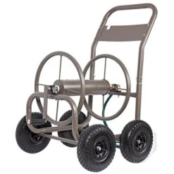 Liberty Garden Hose Wagon With Flat Free Tires, 250ft Capacity