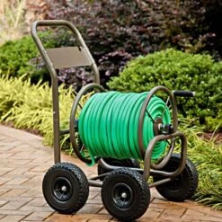 Liberty Garden Hose Wagon With Flat Free Tires, 250ft Capacity -Garden Tools hw250ff live