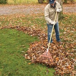 Steel 24 Tine Spring Rake By A.M. Leonard, Lifetime Warranty -Garden Tools msr 224u 3