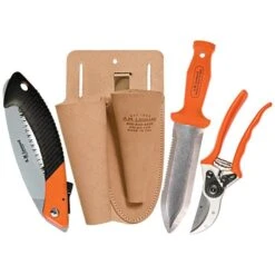 Leonard Classic Soil Knife, Pruner, Saw And Sheath Combo