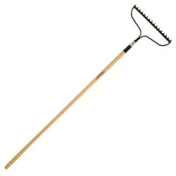 Leonard Bow Rake With Forged Steel Head And Ash Handle -Garden Tools r16 3 1