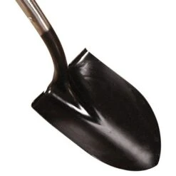 Razor-Back® Round-Point Closed-Back Shovel With D-Grip Handle -Garden Tools rbud front