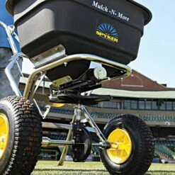 Spyker 120 Lb Poly Hopper Spreader -Garden Tools s60120 2