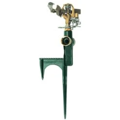 Brass Spike Base Impact Sprinkler