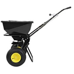 Spyker Ergo-Pro Spreader 80lb With Powder Coated Frame -Garden Tools spy80 1p left 1