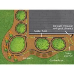 Leonard Simple Soak Soaker Hose Zone Watering Kit -Garden Tools szk100 2