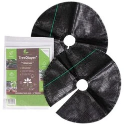 TreeDiaper® Twin Pack, 14-Inch Diameter -Garden Tools td14 5